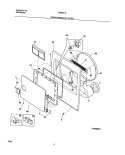 FRONT PANEL / LINT FILTER Diagram and Parts List for SER341AQ2  Westinghouse Dryer