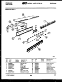 Part Location Diagram of 3202628 Frigidaire TRIM - CENTER VENT