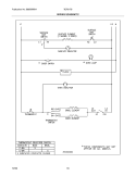 WIRING SCHEMATIC Diagram and Parts List for TEF317BUB  Tappan Range