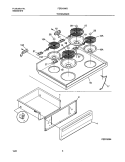 Part Location Diagram of 316084405 Frigidaire PANEL