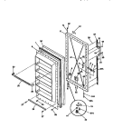 Part Location Diagram of 08037415 Frigidaire WIRE-DOOR ADJUSTMNT
