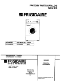 COVER Diagram and Parts List for FWTR549GGS0  Frigidaire Washer