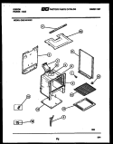 BODY PARTS Diagram and Parts List for CGC1M1WXC  Gibson Range