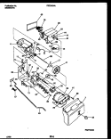 ICE DISPENSER Diagram and Parts List for FRT24XHAD0  Frigidaire Refrigerator