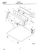 Part Location Diagram of 131836700 Frigidaire TRIMPLATE FDE/B7WSJ