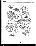 Part Location Diagram of 215309700 Frigidaire BOTTOM PANEL-Freezer