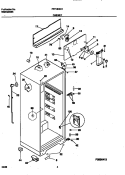 Part Location Diagram of 218832002 Frigidaire COVER-EVAP COIL