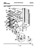 SYSTEM Diagram and Parts List for UL1293ECW5  Electrolux Freezer