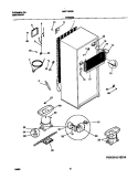 SYSTEM Diagram and Parts List for MRT18GREW2  Frigidaire Refrigerator