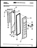 Part Location Diagram of 3018744 Frigidaire HANDLE-DOOR