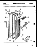 REFRIGERATOR DOOR PARTS Diagram and Parts List for RS24F9WT1A  Gibson Refrigerator