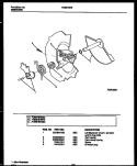 CAM Diagram and Parts List for FDB878RBB0  Frigidaire Dishwasher