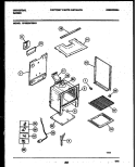 BODY PARTS Diagram and Parts List for CP302BP2WY01  Uni Range