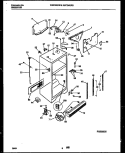 CABINET PARTS Diagram and Parts List for WRT24QRBD0  Frigidaire Refrigerator