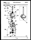TRANSMISSION PARTS Diagram and Parts List for WL24F4WYMC  Gibson Washer