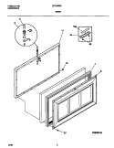 DOOR Diagram and Parts List for GFC05M3EW2  Gibson Freezer