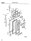 Part Location Diagram of 5303289320 Frigidaire Hinge Bearing