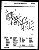 Part Location Diagram of 5303210003 Frigidaire SPACER-HANDLE Mounting