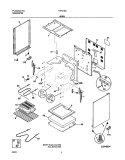 Part Location Diagram of 316216406 Frigidaire Panel,bodyside ,bisque ,RH