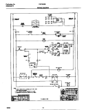 WIRING DIAGRAM Diagram and Parts List for FGF352SBDE  Frigidaire Range