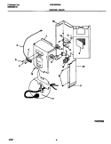 CONTROL PARTS Diagram and Parts List for FAS183S2A4  Frigidaire Air Conditioner