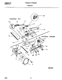 CONTROLS Diagram and Parts List for FRS28XGCB1  Frigidaire Refrigerator