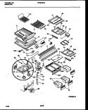 Part Location Diagram of 215028102 Frigidaire TOP PANEL-REFR