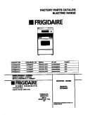 COVER Diagram and Parts List for FEF389WFCD  Frigidaire Range