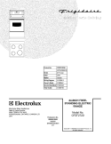 COVER Diagram and Parts List for CFEF272DS6  Frigidaire Range