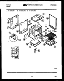 BODY PARTS Diagram and Parts List for 31-4667-23-01  Tappan Range