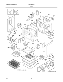 BODY Diagram and Parts List for CRE3890LSD  Crosley Range