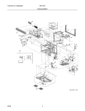 OVEN,CABINET Diagram and Parts List for MWV150KBA  Uni Microwave