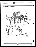 WATER AND CONDENSING PARTS Diagram and Parts List for MC40S7GUNB  Gibson Dehumidifier