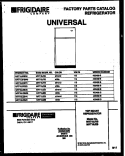 COVER Diagram and Parts List for MRT18JRBWO  Uni Refrigerator