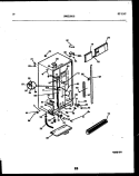 CABINET PARTS Diagram and Parts List for FPCE22V3PL0  Frigidaire Refrigerator