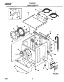 Part Location Diagram of 131346400 Frigidaire Panel Locator Pin - White