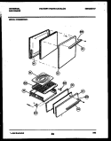 Part Location Diagram of 5303285918 Frigidaire PANEL-BROIL DRWR  A