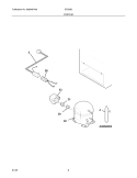 SYSTEM Diagram and Parts List for ST05G0  Electrolux Freezer
