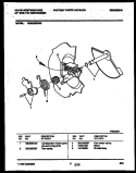 CAM Diagram and Parts List for WDB222RBR0  Frigidaire Dishwasher