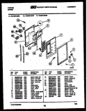 Part Location Diagram of 5303091544 Frigidaire BUTTON