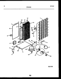 SYSTEM AND AUTOMATIC DEFROST PARTS Diagram and Parts List for FPCEW24VWPW1  Frigidaire Refrigerator
