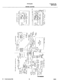 WIRING DIAGRAM Diagram and Parts List for FRT16ICRHY3  Frigidaire Refrigerator