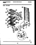 SYSTEM AND ELECTRICAL PARTS Diagram and Parts List for WFU17M4AW1  Frigidaire Freezer