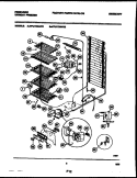 SYSTEM AND ELECTRICAL PARTS Diagram and Parts List for FFU17D9AW2  Frigidaire Freezer