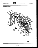 BODY PARTS Diagram and Parts List for MC1385L1  Frigidaire Microwave