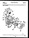 CABINET AND COMPONENT PARTS Diagram and Parts List for 49-2551-00-03  Tappan Dryer