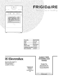 COVER Diagram and Parts List for BGGF3041KFB  Frigidaire Range