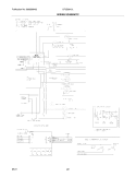 WIRING SCHEMATIC Diagram and Parts List for LFUS2613LF3  Frigidaire Refrigerator