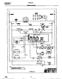 WIRING DIAGRAM Diagram and Parts List for FGF376CETA  Frigidaire Range
