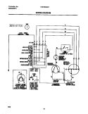 WIRING DIAGRAM Diagram and Parts List for FAS182H2A1  Frigidaire Air Conditioner
